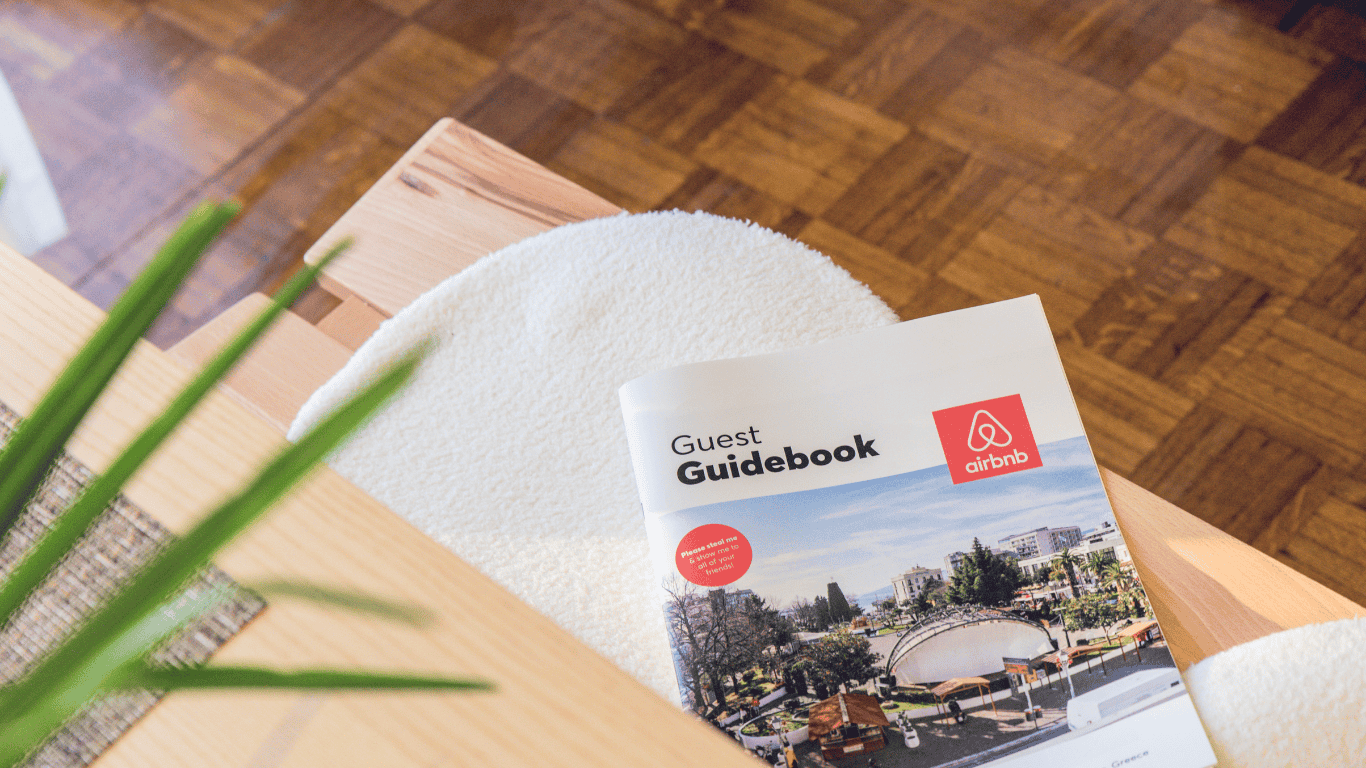 airbnb guest book